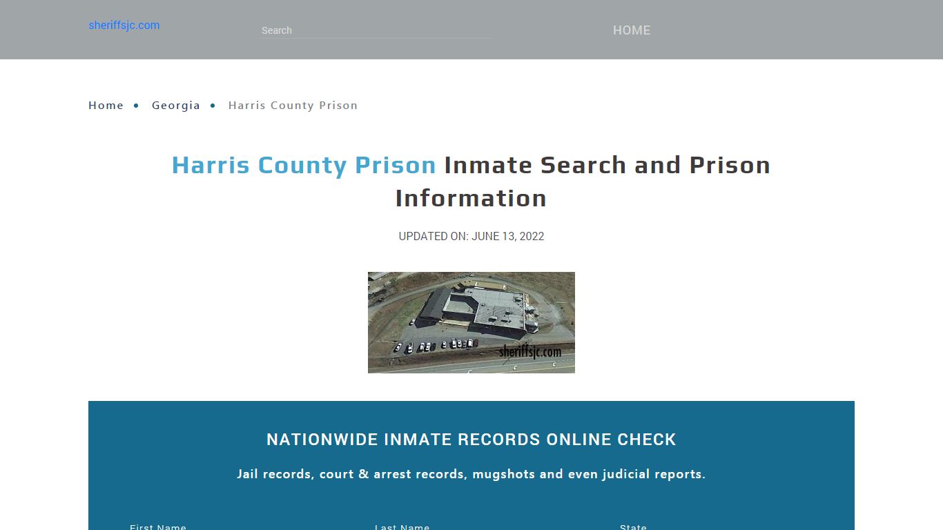 Harris County Prison Inmate Search, Visitation, Phone no. & Mailing ...