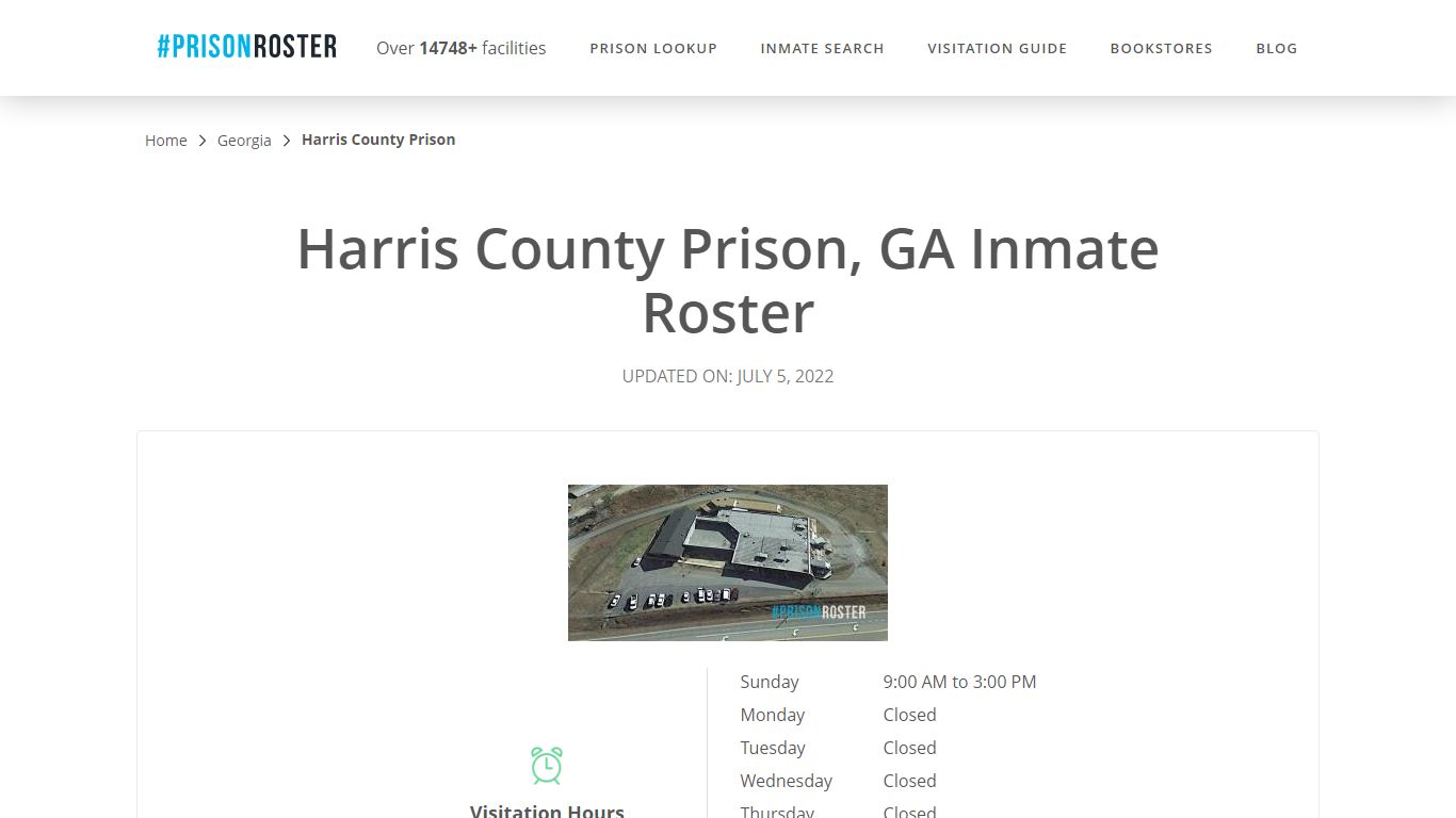 Harris County Prison, GA Inmate Roster - Prisonroster